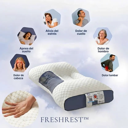 FreshRest™ | Calor e Dor no Pescoço? A Almofada que Resolve os Dois ao Mesmo Tempo