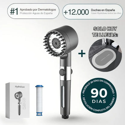 HYDROLUXE™ - Elimina el cloro y la cal de tu ducha